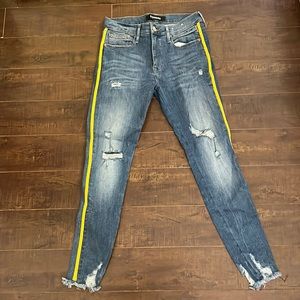 Express women’s ripped jeans